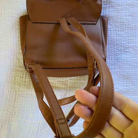 Mini brown backpack - Picture 7 of 16